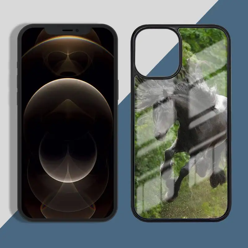 

Horse fashion Phone Case PC for iPhone 11 12 pro XS MAX 8 7 6 6S Plus X 5S SE 2020 XR