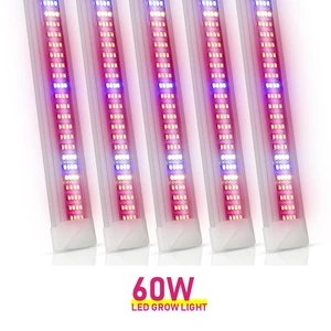 5 шт.лот, интегрированная Светодиодная лампа 30 Вт 45 Вт 60 Вт, полный спектр, Светодиодная лента для растений, гидропонная система, парниковая Цветочная лампа