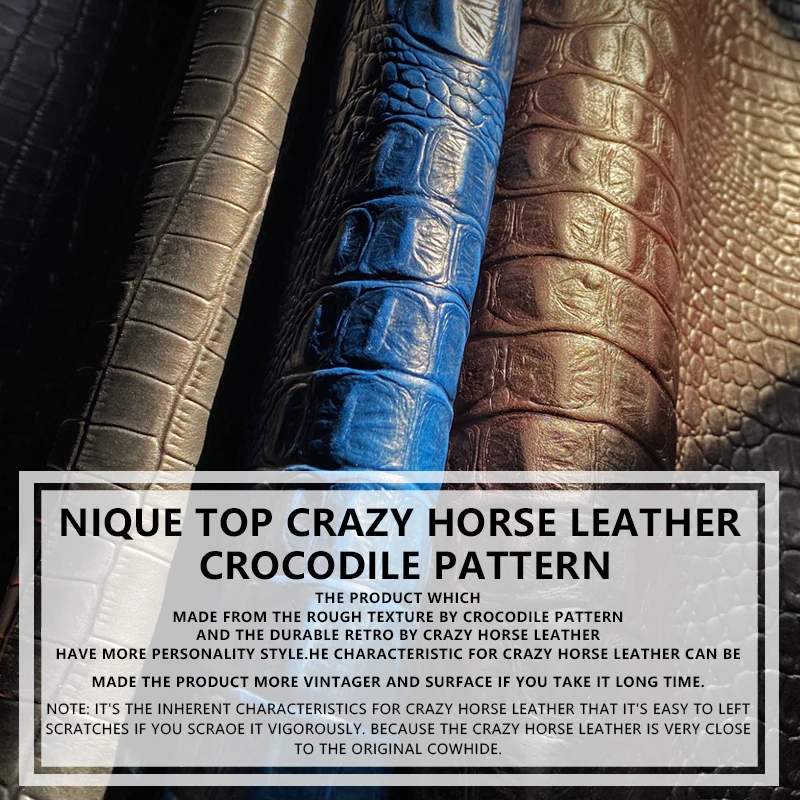 

Crocodile Pattern Genuine Leather Card Wallet Handmade Credit Card Holder Driver License Slots Portable Ultra Thin Coin Purse