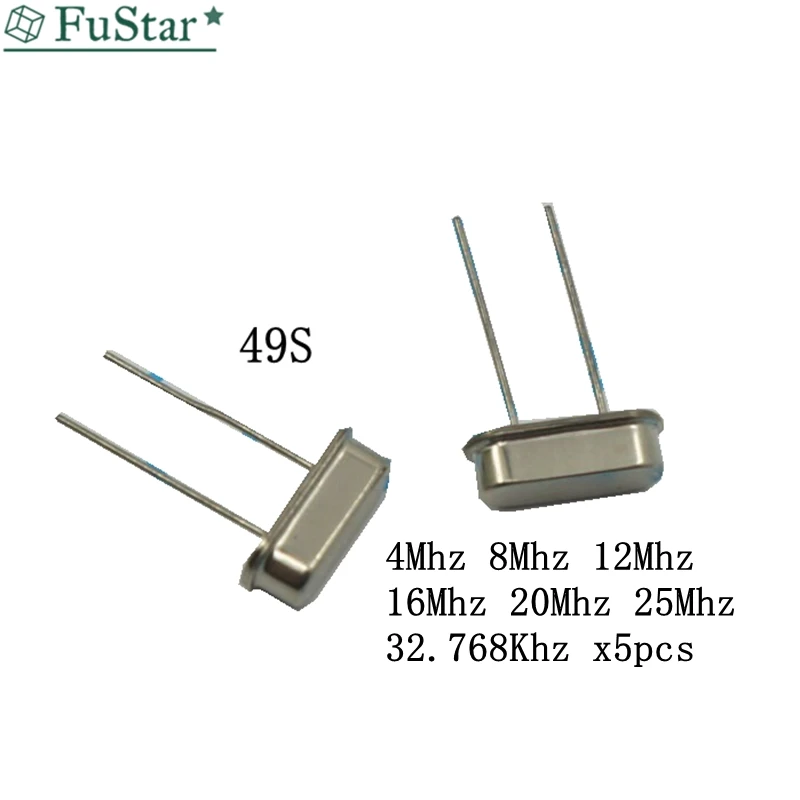 Кварцевый осциллятор HC-49S электронный комплект резонатор керамический hc-49 DIP 7