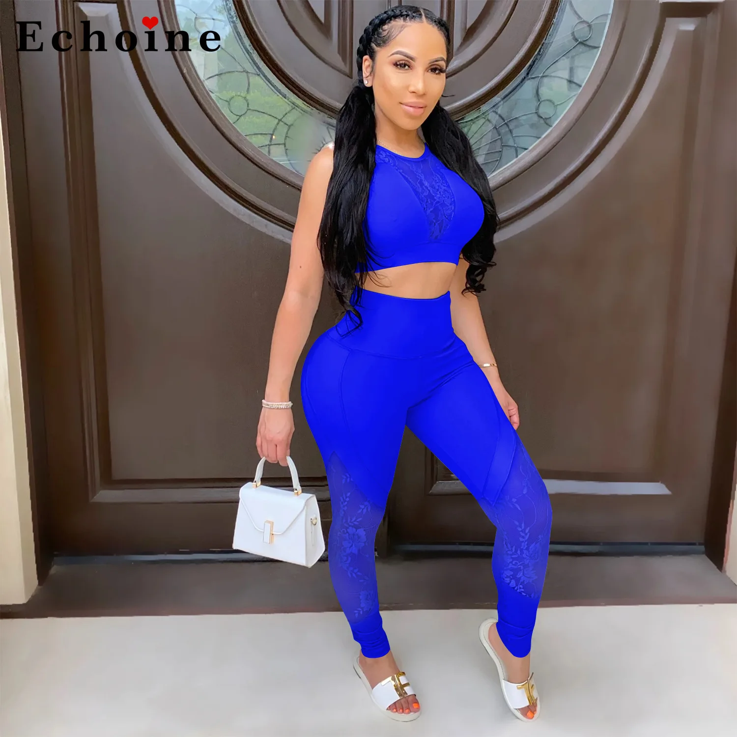 Хит модный сексуальный кружевной Женский комплект из двух предметов