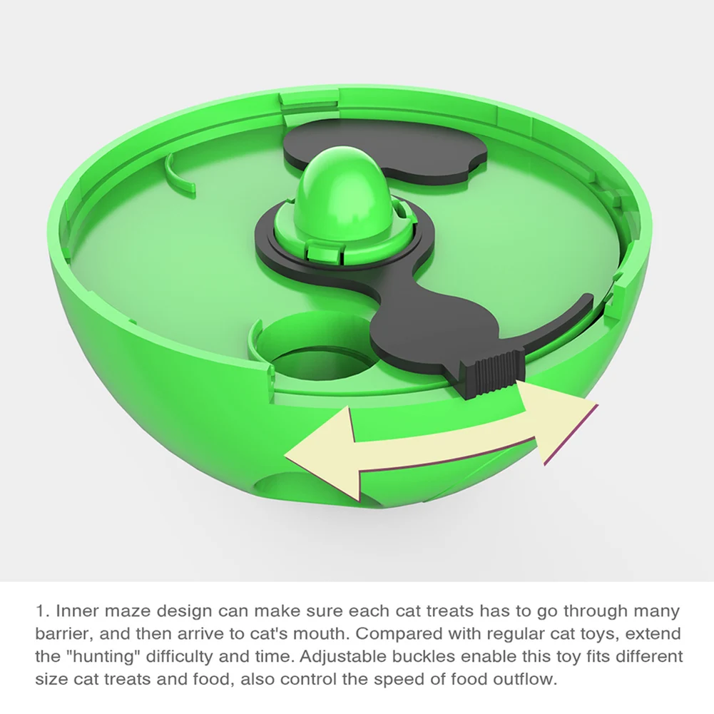 Кошка игрушка медленно протекающая пищевая мяча образовательный стакан