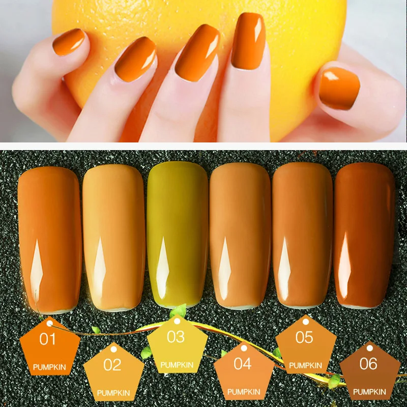 15 мл гель лак серия цветов тыквы 6 Гель для ногтей женщин художественный