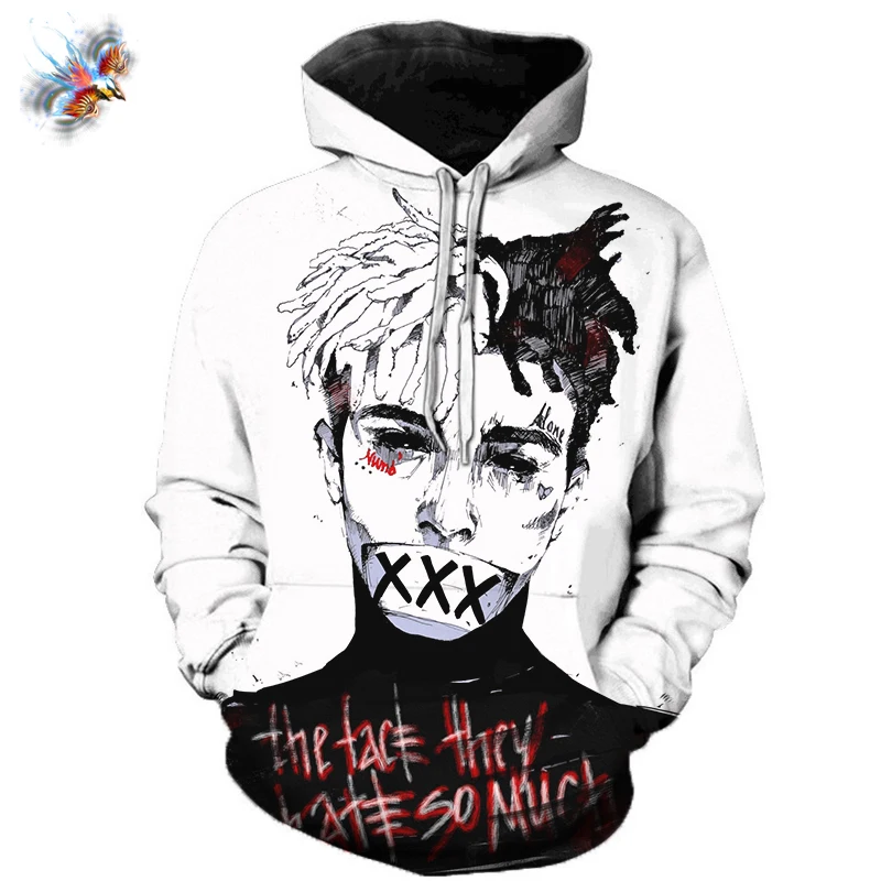 

2021 Мужская модная Толстовка в стиле хип-хоп Lil Peep с 3d принтом свитшот с длинным рукавом в стиле хип-хоп Женский пуловер