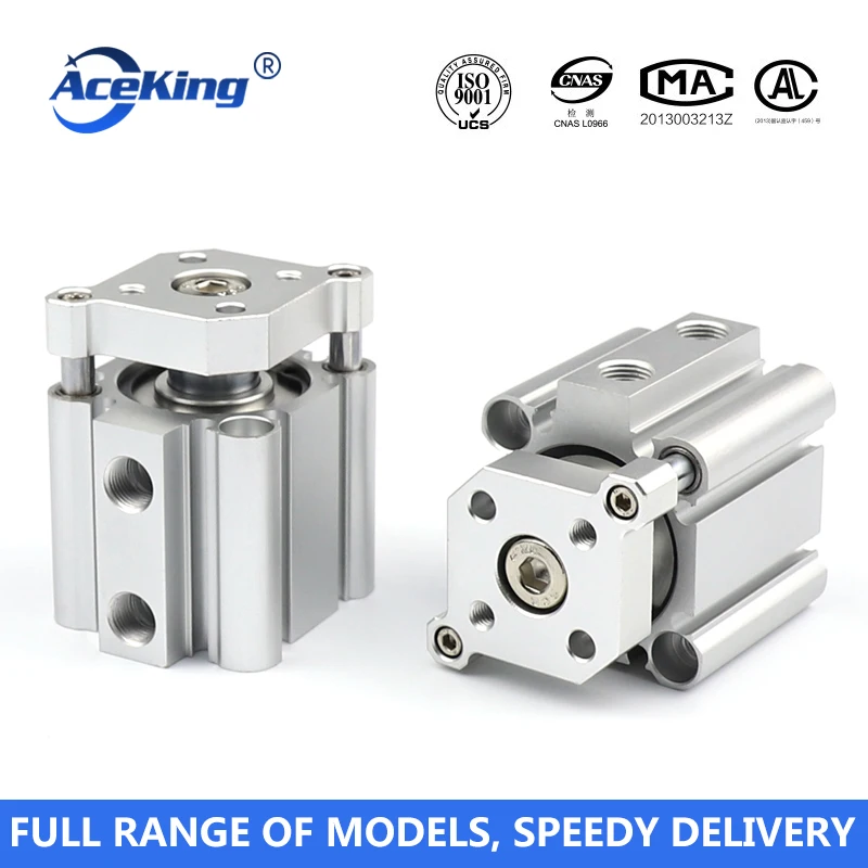 Тонкий трехполюсный цилиндр с направляющей штангой CDQMB20-5/10/15/20/25/30/40/50 магнитное крепление CDQMB20-20 CDQMB20-40 включен.