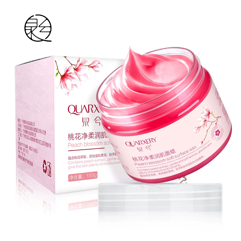 Quartxery 150 г персиковый Цветущий огуревающий воск для кожи лица ухода за кожей |