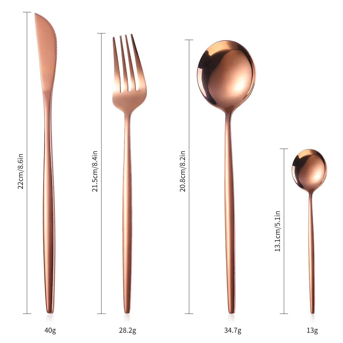 

24pcs Gold Dinnerware Set Mirror Stainless Steel Tableware Set Knife Fork Coffee Spoon High Quality Flatware Safe Set