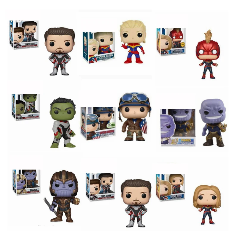 Оригинальные коллекционные куклы Avengerrs из фильма 4 эндигры Железный человек