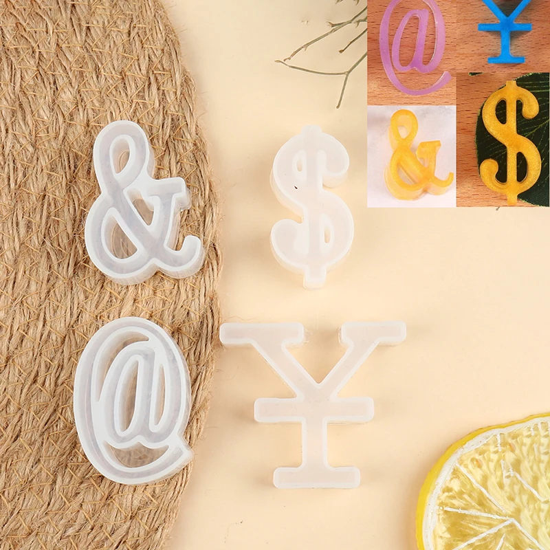 Силиконовая форма для торта в виде символа доллара ￥ @ и юаня | Украшения