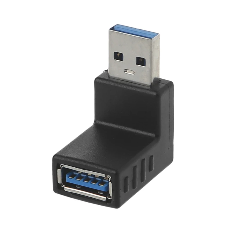 

Адаптер с левым и правым углом USB 3,0 A папа-мама для ноутбука