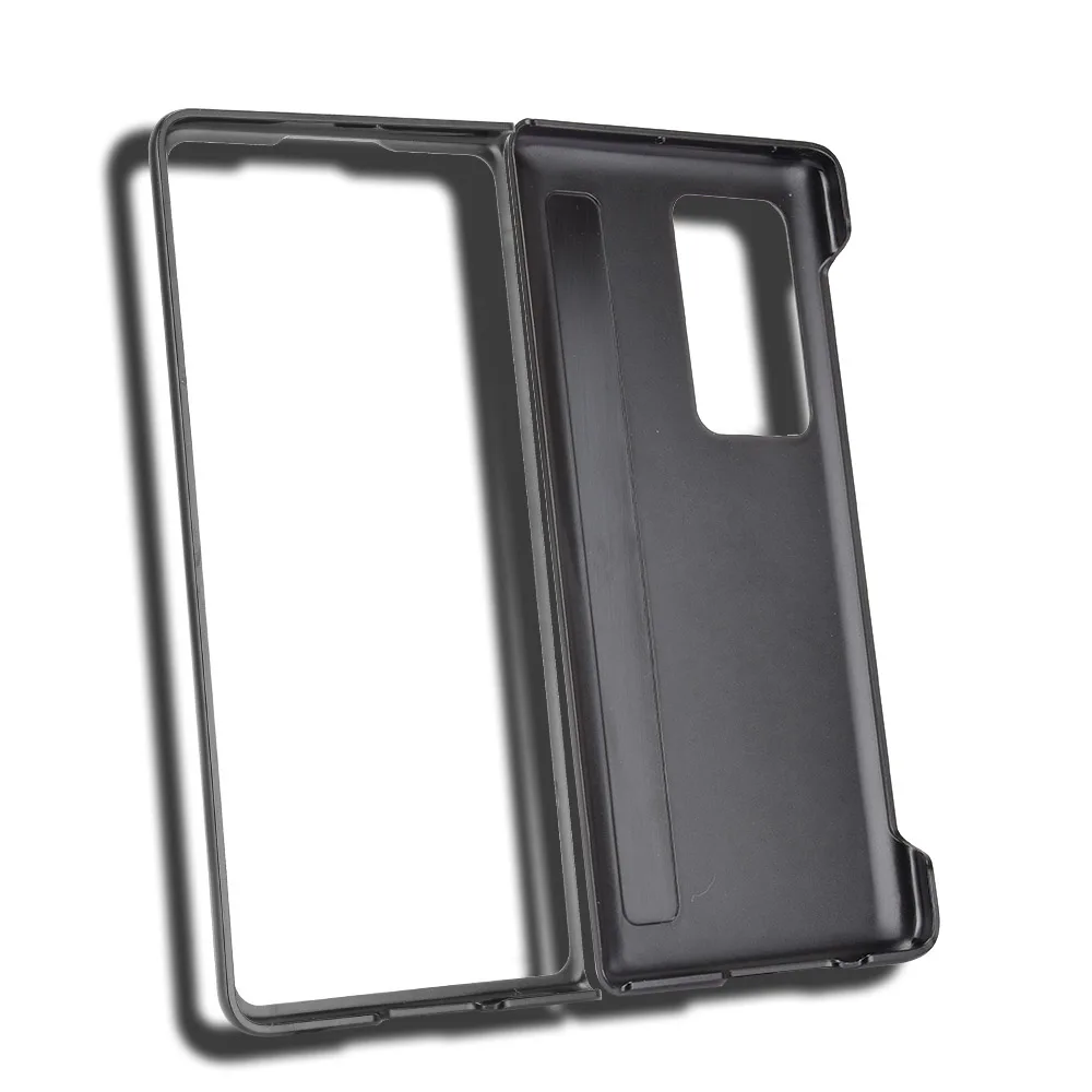 

Anti-Fingerprint Litchi Leather Case for Huawei Mate X2 X 2 5G MateX2 Drop Protection Cell Phone Bag Cover Capa