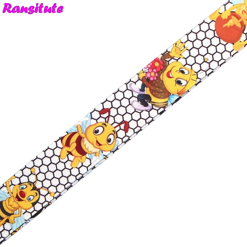 Ransitute пчелиный ремешок подходит для ключа ID карты мобильного телефона ремень DIY