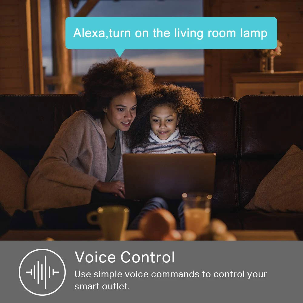 

Tuya Smart Power Strip with 4 Outlets 4USB Ports,Australia Smart Power Bar Multiple Outlet Extension work with Alexa and Google