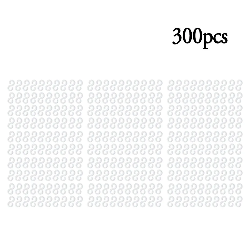 300 шт. s-образные зажимы для браслета | Дом и сад