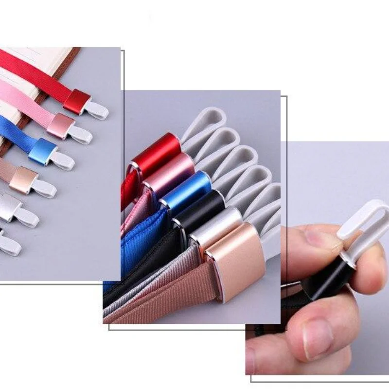 

1PC Business Metal ID Card Holder with Lanyard Student Worker Nurse Credit Card Case Protective Cover School Office Supplies