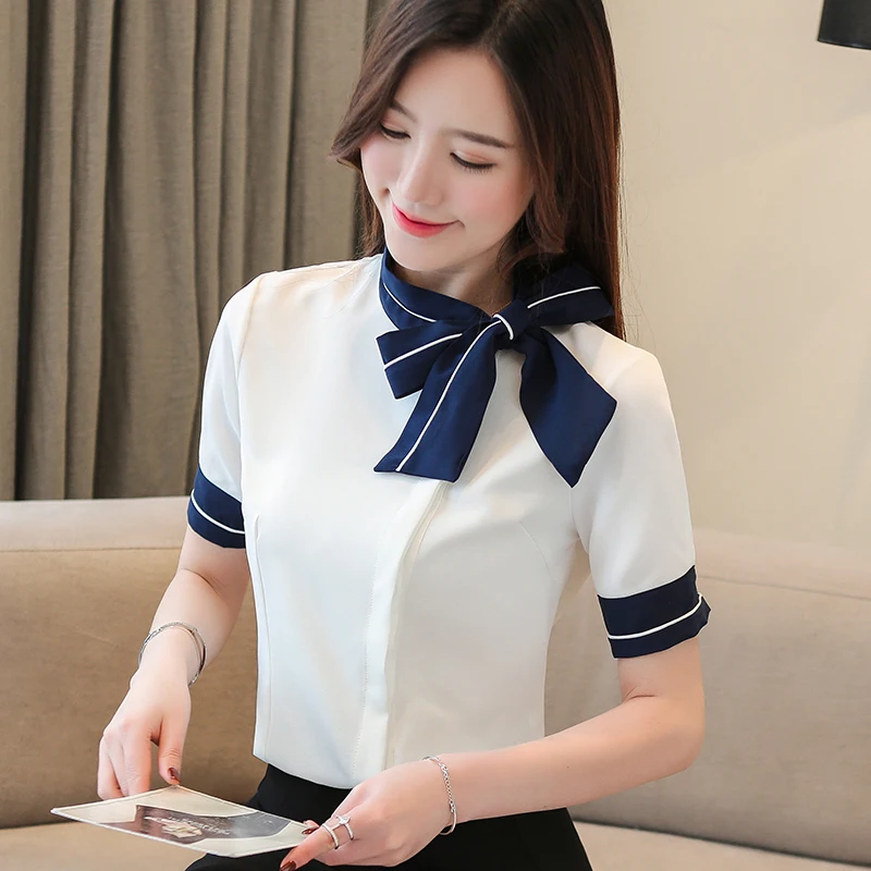 Женские рубашки элегантные женские шифоновые блузки рубашка большие размеры