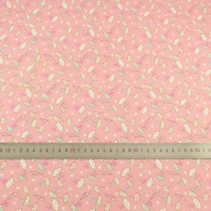 Хлопковая ткань Booksew розовая текстильная для шитья в стиле фэтчворк поделки