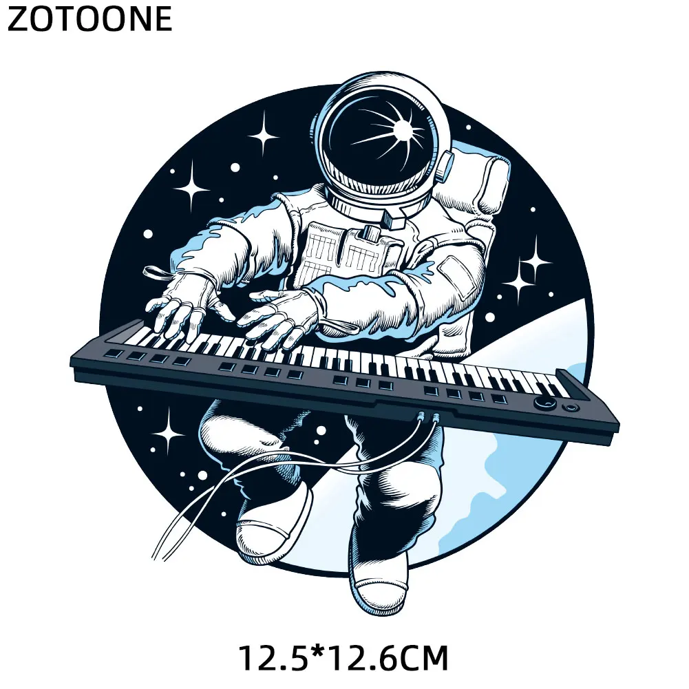 ZOTOONE нашивка с космонавтом, космическая планета, автомобильные наклейки с орлом, железные наклейки для одежды, аксессуары, аппликация, сделай сам, теплопередача G