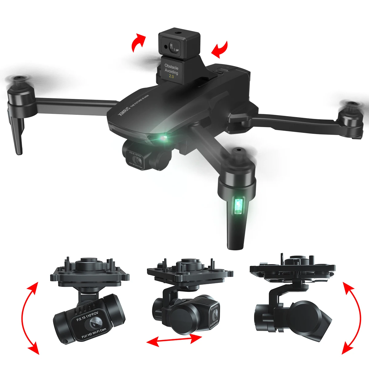 

Новинка M9 препятствия Дрон 6K HD камера EIS 3 оси 5G Wifi GPS FPV Бесщеточный двигатель профессиональная антенна