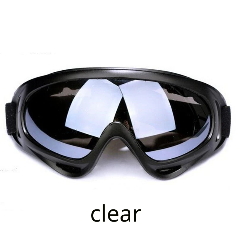 Clear 1 шт. очки для катания на лыжах, очки для катания на лыжах, 5 цветов, очки для сноуборда, очки для мужчин и женщин, снежные очки es Ski Googles - Цвет: Clear
