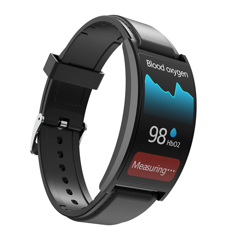 Новинка 2020 умные часы с изогнутым сенсорным цветным экраном монитор пульса и