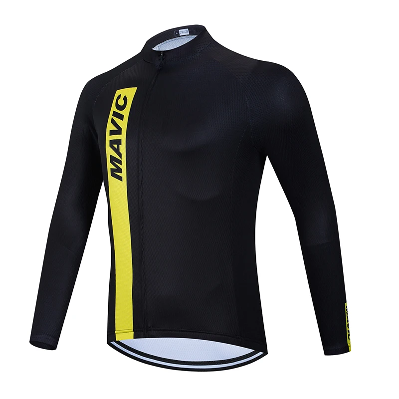 Mavic 2020 Pro Team Men's Long Sleeve Cycling Suit Spring and Autumn Outfit Outdoor Bike Mountain Road Clothes Breathable | Спорт и