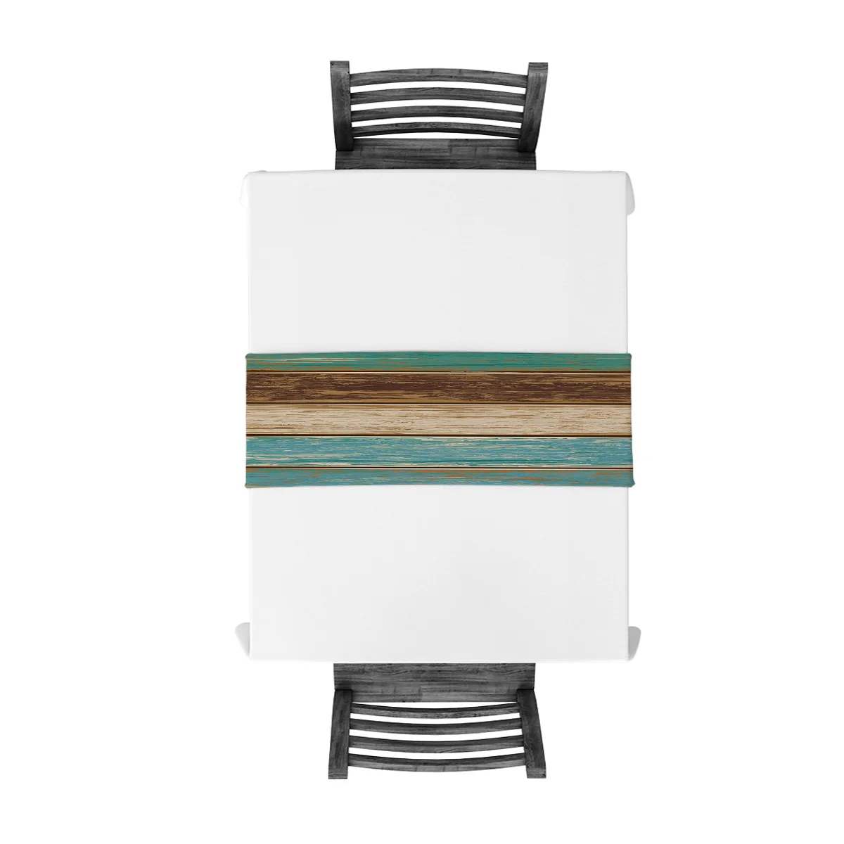 Ретро текстура древесины настольная дорожка s скатерть скатерти для праздников