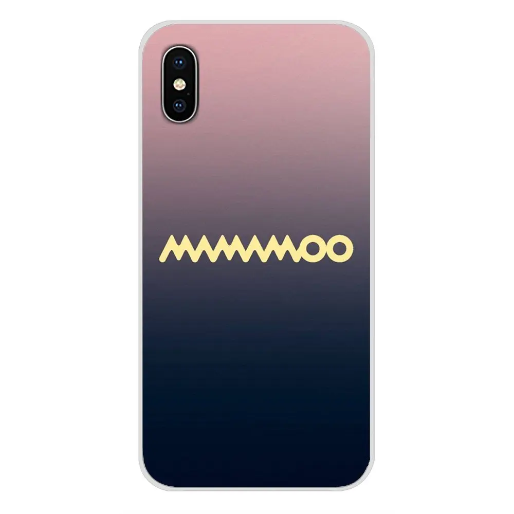 Аксессуары чехлы для телефонов Mamamoo KPOP girls Apple iPhone X XR XS MAX 4 4S 5 5S 5C SE 6 6S 7 8 Plus ipod touch