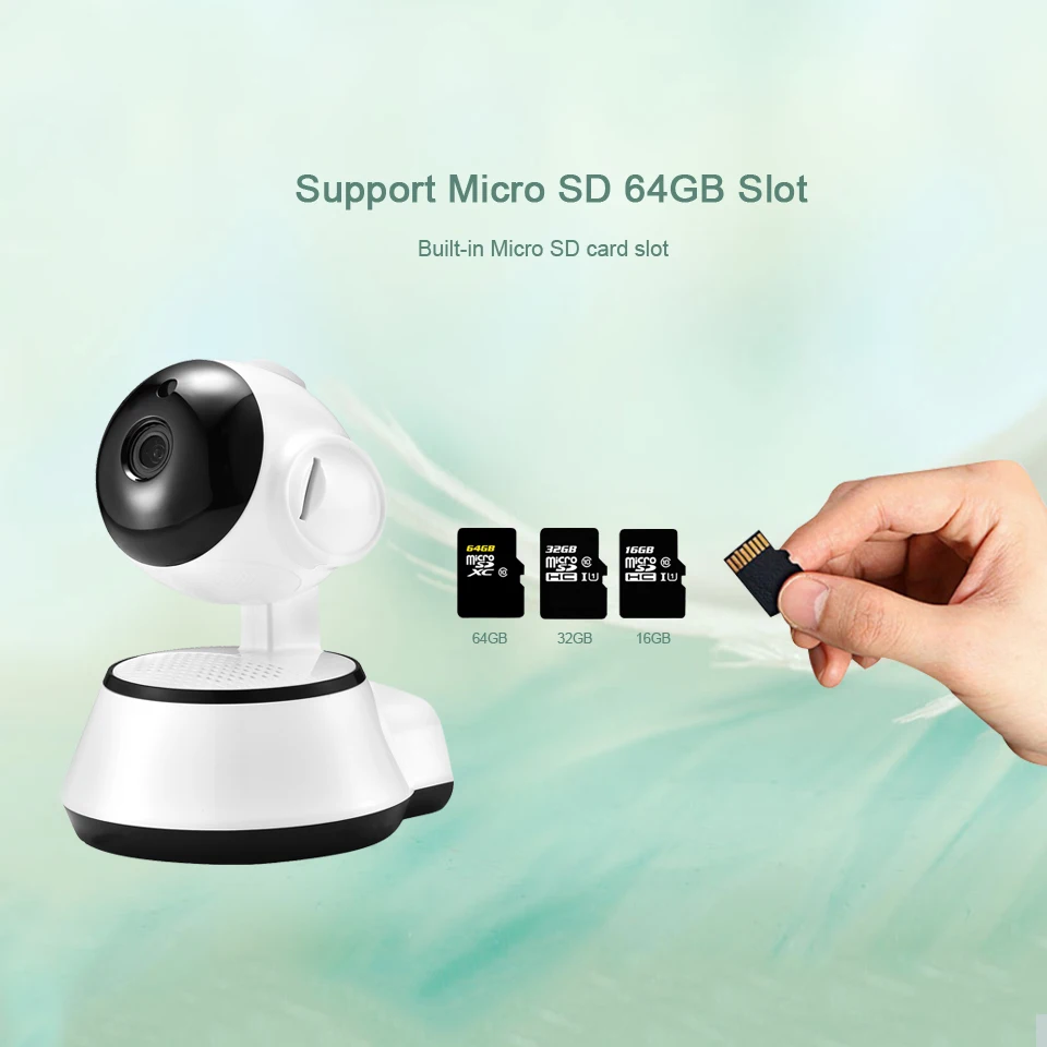 Home Security IP Camera Wireless Smart WiFi WI-FI Audio Record Surveillance Baby Monitor HD Mini CCTV | Безопасность и защита