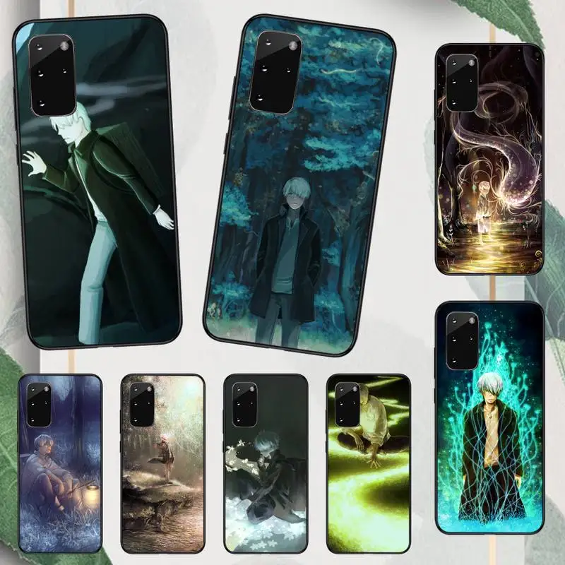 

Mushishi Japan anime Phone Case For Samsung galaxy A S note 10 7 8 9 20 30 31 40 50 51 70 71 21 s ultra plus