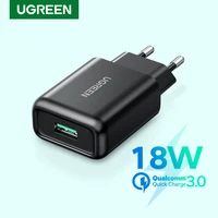 ugreen usb quick charge 3 0 qc 18w usb charger qc3 0 fast wall charger mobile phone charger for samsung s10 huawei xiaomi iphone