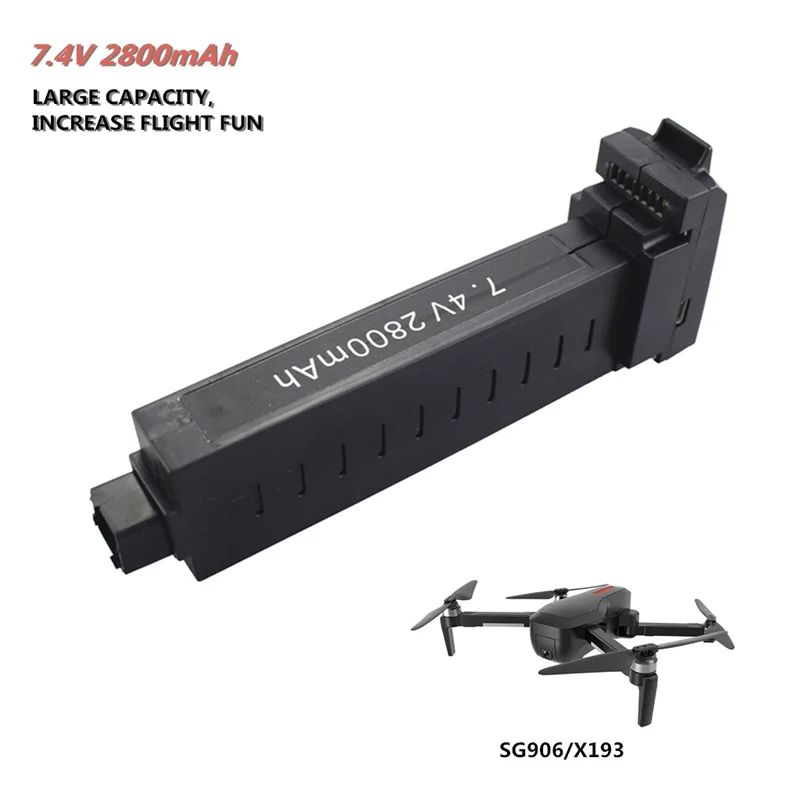 Фото 7 4 V 2800mAh литиевая батарея для X193 SG906 складной бесщеточный четырехосный самолет 7 4 V 2800mAh литиевая батарея для X193 SG906 складной бесщеточный четырехосный самолет