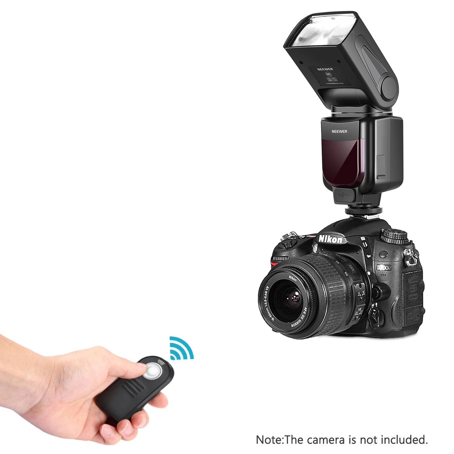 Neewer 750II TTL вспышка Speedlite Комплект для Nikon с ИК беспроводным пультом дистанционного