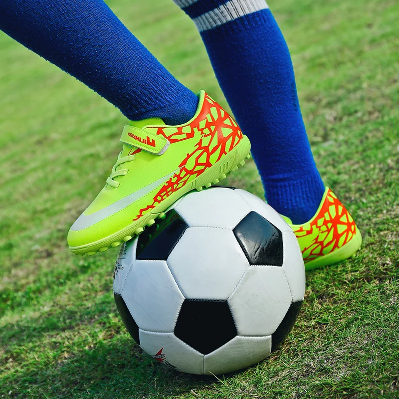 Children's Football Boots Sport Soccer Boots For Teenager Low Cut Kids Football Shoes Non-slip Training Boys Girls Soccer Cleats