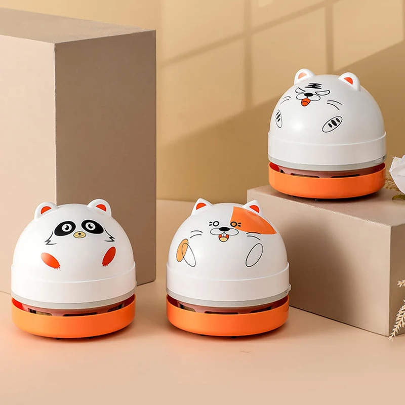 

Переносной мини-пылесос с мультяшной кошкой для дома и офиса