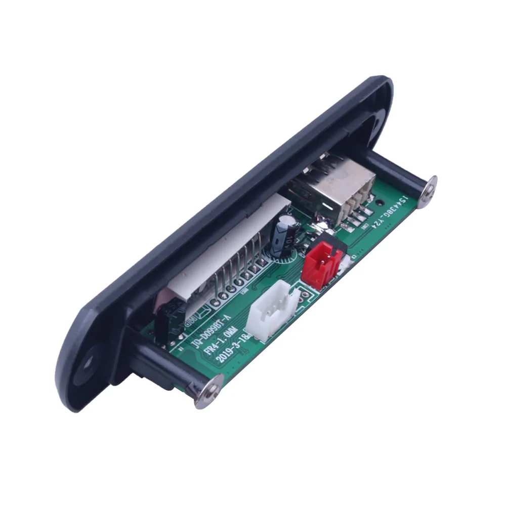 Плата автомобильного декодера MP3 WMA совместимая с Bluetooth 5 В 12 mp3-плеер FM-радио TF USB 3