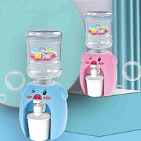 mini water dispenser toy cute piggy simulation water dispenser kitchen play house toy children%e2%80%99s game toy doll house furniture