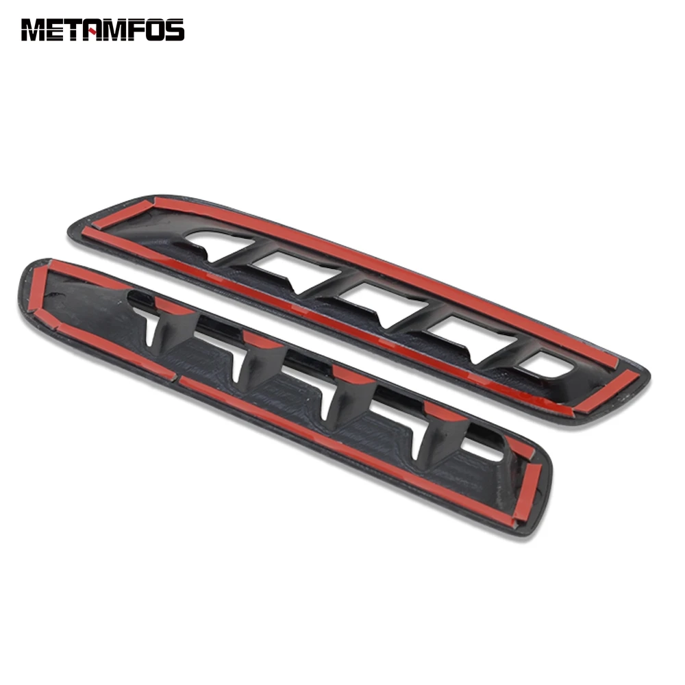For Mazda 6 Atenza 2019 2020 Front Upper Air Condition Vent Outlet Cover Trim Carbon Fiber Decorate Frame Inner Car Accessories |