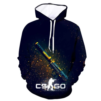 ZLC-DL-CS01 19 осень новая мужская Толстовка забавная игра CS GO 3D печать Толстовка Мужская Уличная толстовка мужская и женская хип-хоп пуловер большой размер Одежда - Цвет: ZLC-DL-CS01