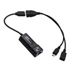 Адаптер USB 2,0 к RJ452X Micro USB кабель Ethernet LAN адаптер для Amazon Fire TV 3 или Stick GEN 2