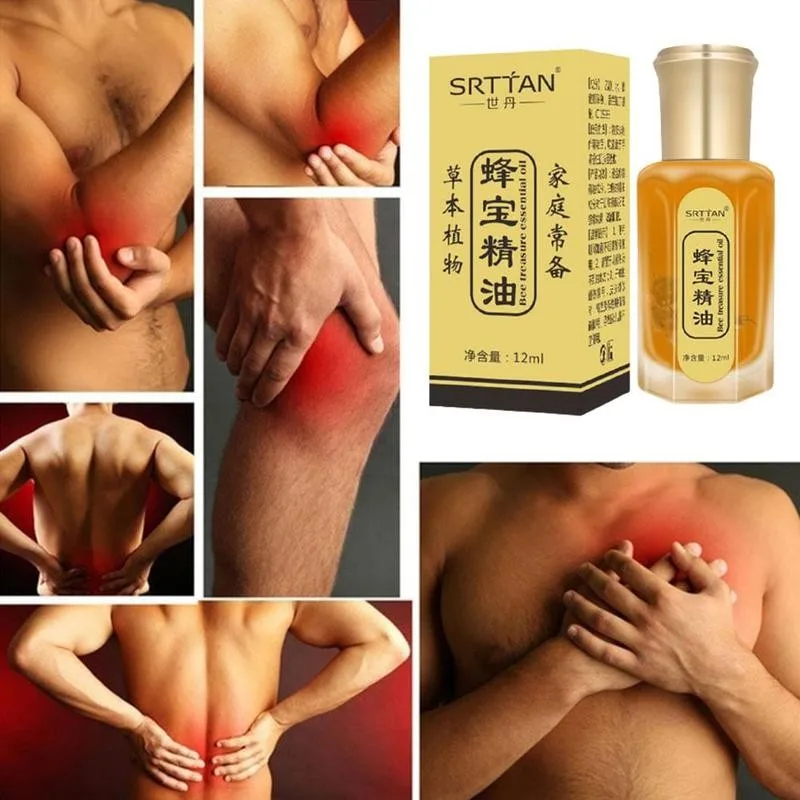 

12ml Body Massage Essential Oil Massage Scraping Apitherapy Essential Compound Moxibustion Fever Oil Palm Health P1C7