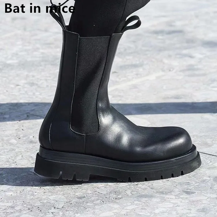 2019 г. Новые осенне зимние женские ботинки на шнуровке до середины икры среднем