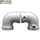 Соединитель трубы из алюминиевого сплава, L-образное колено, для трубки диаметром 25 мм, без ржавчины, крепеж Подвески 