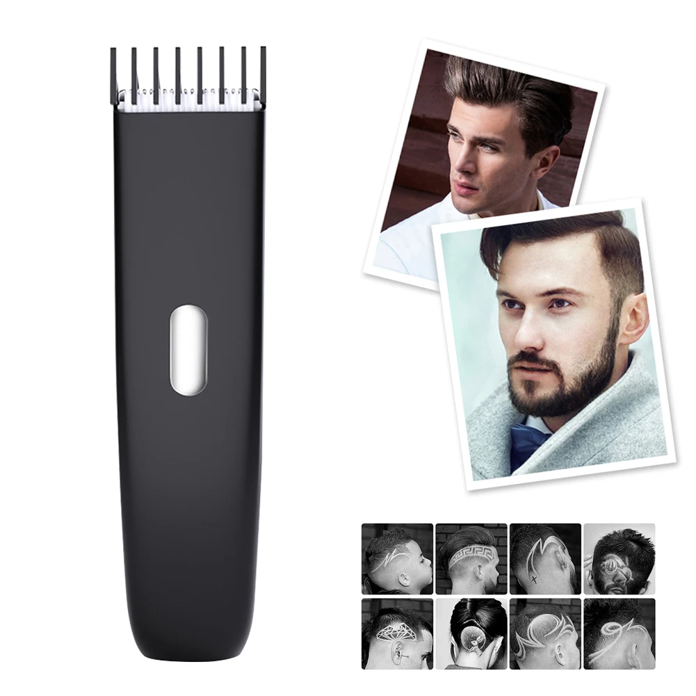 

Professional Low Noise Electric Hair Clipper Hair Trimmer Washable Haircut Tool for Kids Men USB Rechargeable