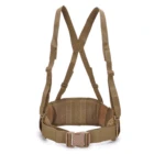 Тактический ремень Molle, военный армейский боевой ремень для страйкбола, снаряжение, охотничий Камуфляжный нейлоновый пояс для поддержки талии, мягкие подтяжки, поясной ремень