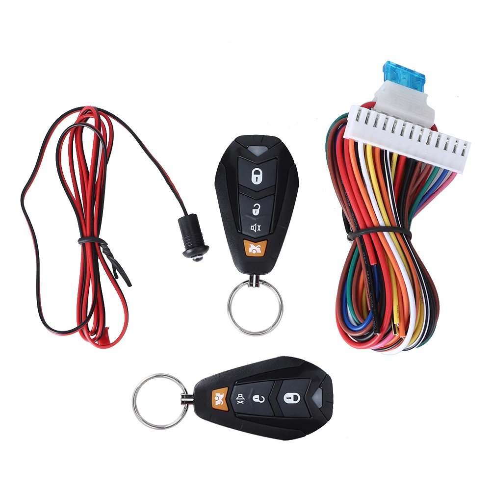 

Универсальная бесключевая Система доступа автомобильный телефон дистанционное управление центральный дверной замок комплект