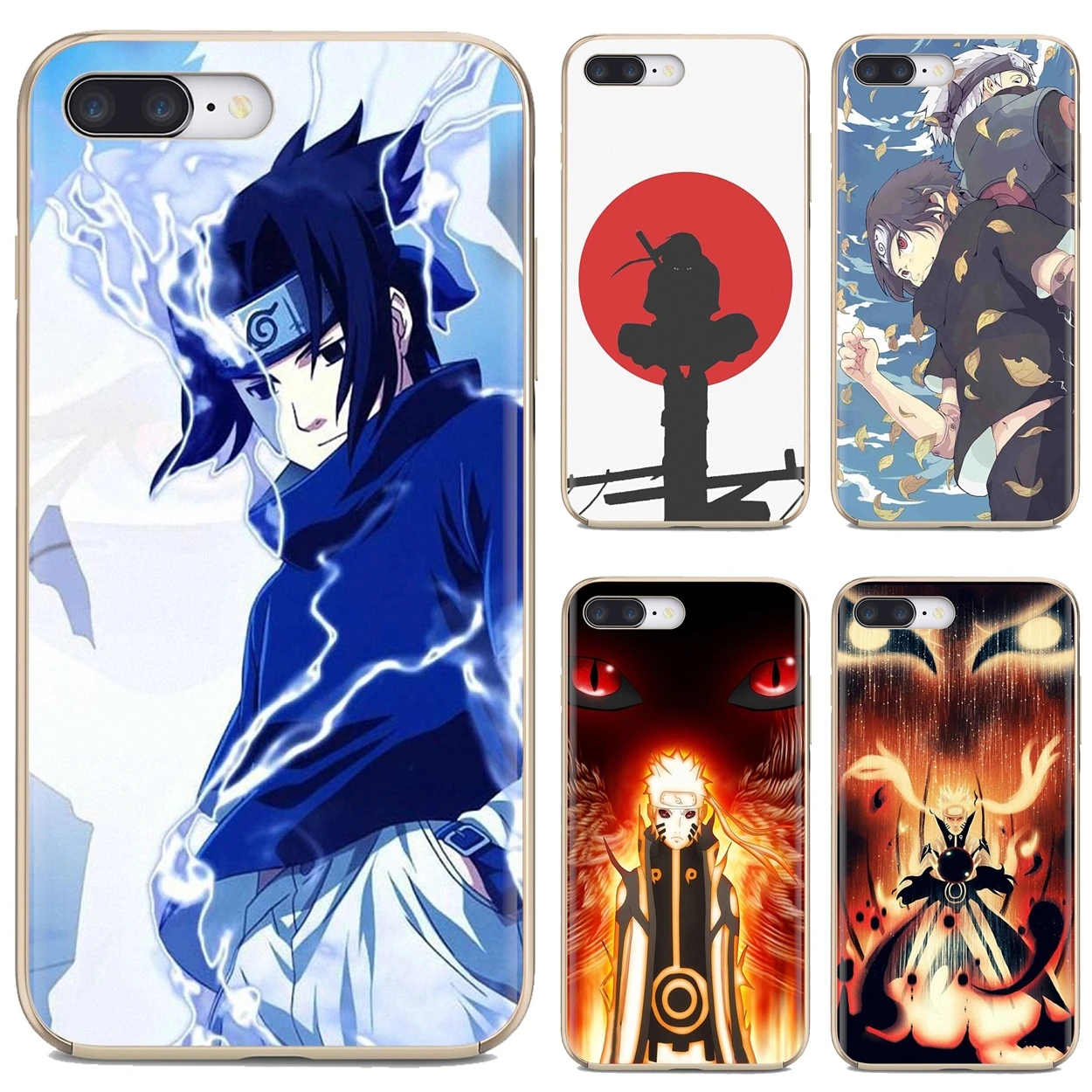 Мягкие ТПУ чехлы HOKAGE Clan Uchiha Sasuke Naruto для Samsung Galaxy S6 S10E S10 Edge Lite Plus Core Grand Prime Alpha J1