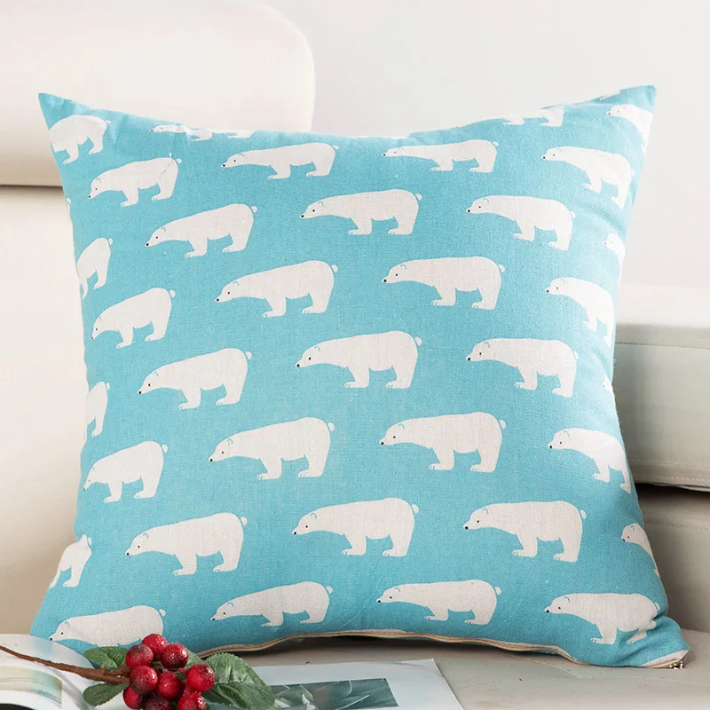 Скандинавский минималистичный Креативный дизайн льняная декоративная подушка