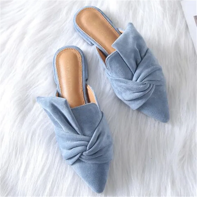 

Pointed single shoes female thick with new fashion Baotou sandals slippers women casual slides zapatos de mujer womens shoes