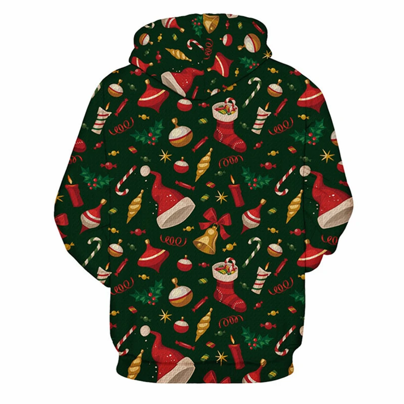 

Vogue Couple Christmas 3D Printing Hoodies Men Women Fashion Hooded Sweatshirst Lover Friends Casual Hooded Pullovers Nice New